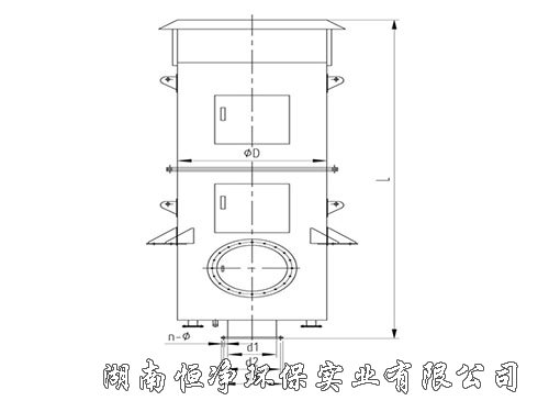 GJS型高爐均壓放散閥消聲器